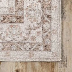 NuLOOM Tracie Machine Washable Floral Medallion Area Rug -Home Decoration Series GUEST e0f47cb0 1cd5 4fcd 853a 13a9c3770506