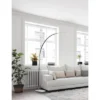 Sonic Arc Floor Lamp With Smart Switch Silver (Includes LED Light Bulb) - Adesso -Home Decoration Series GUEST e1ecee1a c2bc 4e39 a97c 8f5b6393eb75