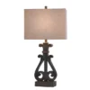 Brampton Open Scroll Design Table Lamp With Rectangle Shade Blue - StyleCraft 2 Brampton Open Scroll Design Table Lamp With Rectangle Shade Blue - StyleCraft -Home Decoration Series GUEST e307f992 6ac6 4300 ba22 003b561a54a1