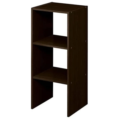 ClosetMaid 895600 Decorative Home Stackable 2-Cube Organizer Storage 31-Inch, Espresso (2 Pack) 3 ClosetMaid 895600 Decorative Home Stackable 2-Cube Organizer Storage 31-Inch, Espresso (2 Pack)