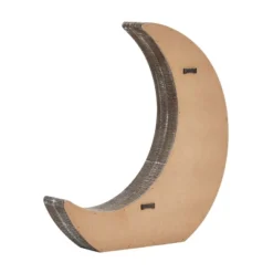 Wooden Moon Shelf, Rustic Wall Home Decor, Crystal Holder For Stones Display And Essential Oils (13 X 13 X 2 In) -Home Decoration Series GUEST e48e399c f142 406b 89f8 7c1e5a79697b