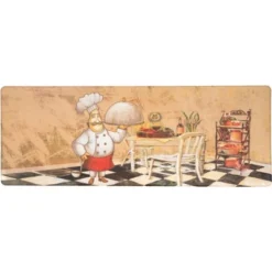 World Rug Gallery Chef Service Anti Fatigue Mat -Home Decoration Series GUEST e5827fae 5951 4148 93a2 a1e6b33851b6