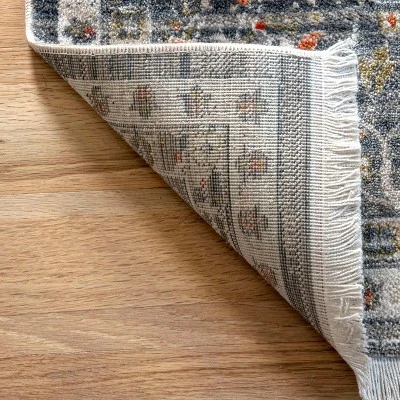 NuLOOM Penny Vintage Floral Medallion Area Rug 8 NuLOOM Penny Vintage Floral Medallion Area Rug - Image 6