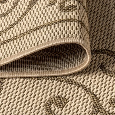 Charleston Vintage Filigree Textured Weave Indoor/Outdoor Area Rug - JONATHAN Y 6 Charleston Vintage Filigree Textured Weave Indoor/Outdoor Area Rug - JONATHAN Y - Image 4