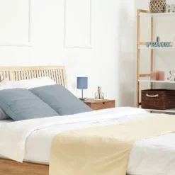 11.81" Traditional Petite Metal Stick Bedside Table Desk Lamp In Chrome With Fabric Shade Purple - Creekwood Home -Home Decoration Series GUEST e76f0674 d956 4a77 80b4 c1110fe5b1c1