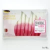 Rite Lite 12ct Premium Handcrafted Shabbat Candles 9" - Pink/White