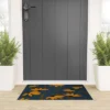 Lane And Lucia Autumn Floral Pattern Welcome Mat - Society6