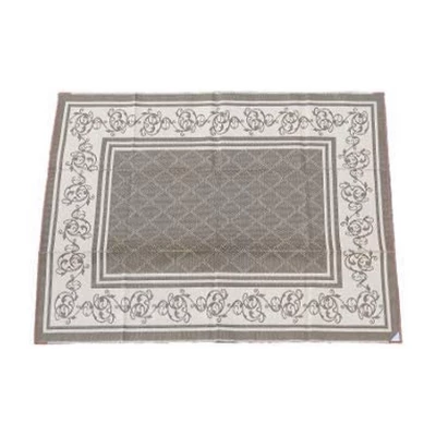 EEZ-RV Products Durable 9 X 18 Foot Reversible Outdoor Mat For Patios, Backyards, Campsites, & RV Pads W/ Carrying Case & Ground Stakes, Brown Vine 4 EEZ-RV Products Durable 9 X 18 Foot Reversible Outdoor Mat For Patios, Backyards, Campsites, & RV Pads W/ Carrying Case & Ground Stakes, Brown Vine - Image 2