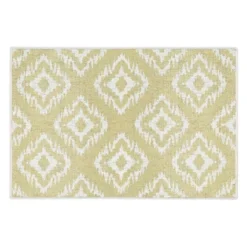 Sussexhome Tetra One Collection Cotton Heavy Duty Low Pile Area Rug , 2' X 3' -Home Decoration Series GUEST ef03298f a9a1 4444 bde2 f518f21fdde9