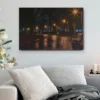 Northlight LED Lighted Nighttime City Park Scene Canvas Wall Art 23.75" -Home Decoration Series GUEST ef25a44f 4ca7 4299 87da 85a1a3e087d3