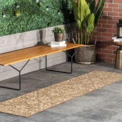 NuLOOM Lane Elegant Medallion Indoor And Outdoor Area Rug