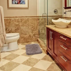 PiccoCasa Plush Shaggy Non-Slip Bath Mat Thick Bathroom Rug Show Door Mat Carpet -Home Decoration Series GUEST f00b9b1d 293f 4317 82c7 c1cfcc3467a1