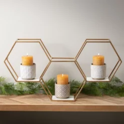Brown Sugar Pillar Candles - Set Of 2 -Home Decoration Series GUEST f0ea1b4a 28b0 4687 908d bcfd2be14921