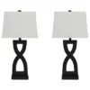 Set Of 2 Amasai Table Lamps Black - Signature Design By Ashley -Home Decoration Series GUEST f134236b 876f 4c12 bde3 14b843869951
