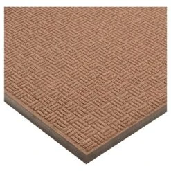 2'x3' Solid Doormat Brown/Black - HomeTrax -Home Decoration Series GUEST f317bfed 2ef0 4734 8057 ca87e392c5b2