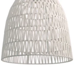 15" 1-Light Imara Pendant Hemp White - River Of Goods 19 15" 1-Light Imara Pendant Hemp White - River Of Goods -Home Decoration Series GUEST f36ce8e7 28f7 4756 8094 4f776afc9fe8