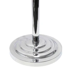 Trendy Romantic Sheer Shade Floor Lamp With Hanging Crystals White - Elegant Designs -Home Decoration Series GUEST f71a8f54 f45e 4bb7 8978 2dfb39404400