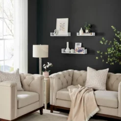 3pc Aalto U-Shaped Floating Wall Shelf Set - Danya B. -Home Decoration Series GUEST f866156f c405 4333 aafc d07482e9d41d