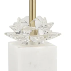 360 Lighting Phoebe Modern Buffet Table Lamps 28 1/2" Tall Set Of 2 Gold Metal White Drum Shade For Bedroom Living Room Bedside Nightstand Office Kids -Home Decoration Series GUEST f93e4acb 5117 44ee a2fc 168df1b1dd67