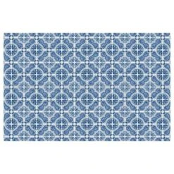 FlorArt French Quarter Low Profile Easy Clean Kitchen Mat Blue/White - Bungalow Flooring 21 FlorArt French Quarter Low Profile Easy Clean Kitchen Mat Blue/White - Bungalow Flooring -Home Decoration Series GUEST fa3085ac 7579 45e9 a465 a3bb6c0f6066