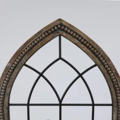 LuxenHome Rustic Wood And Black Metal Arched Window Wall Decor 10 LuxenHome Rustic Wood And Black Metal Arched Window Wall Decor -Home Decoration Series GUEST fad98aaf d9e6 4cb2 80d8 d50a3972f1a7