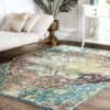NuLOOM Santos Floral Medallion Area Rug -Home Decoration Series GUEST fb6daecd 79bd 48db 8f7a 6db0c49fbe94