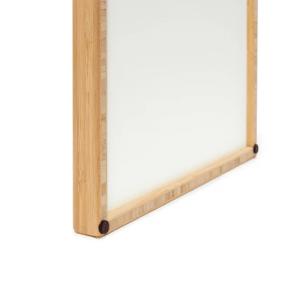 Nawaalillustrations Girl In White Framed Wall Art Bamboo - Deny Designs 4 Nawaalillustrations Girl In White Framed Wall Art Bamboo - Deny Designs - Image 2