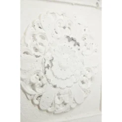 Vintage Fiberglass Floral Wall Decor Set Of 4 White - Olivia & May 19 Vintage Fiberglass Floral Wall Decor Set Of 4 White - Olivia & May -Home Decoration Series GUEST fe7223ec 0288 43f8 9790 0d52281bde9e