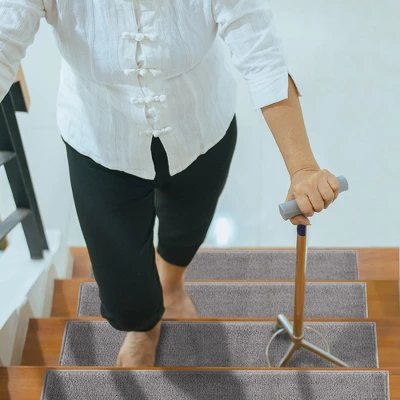 Sussexhome Carpet Stair Treads Pre-applied Double Sided Tape 5 Sussexhome Carpet Stair Treads Pre-applied Double Sided Tape - Image 3